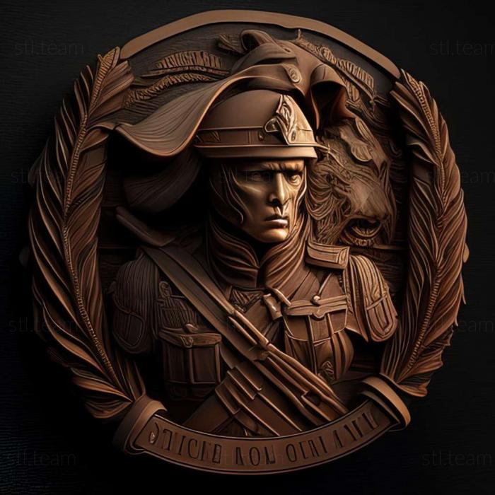 3D model Code of Honor The French Foreign Legion game (STL)